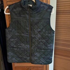 Crewcuts Dark Camo Quilted Vest